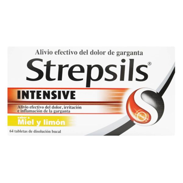 Strepsils Intensive Miel Y Limón 64 Tabletas - Imagen 2
