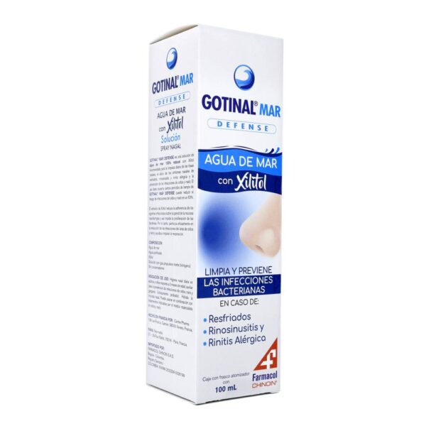 Gotinal Defense 100 Ml Higiene Y Descongestión Nasal - Imagen 2