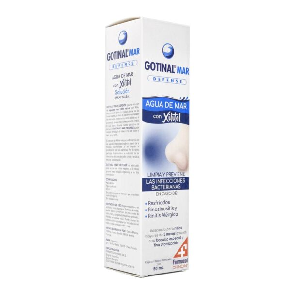 Gotinal Mar Defense 50 Ml Higiene Y Descongestión Nasal - Imagen 2