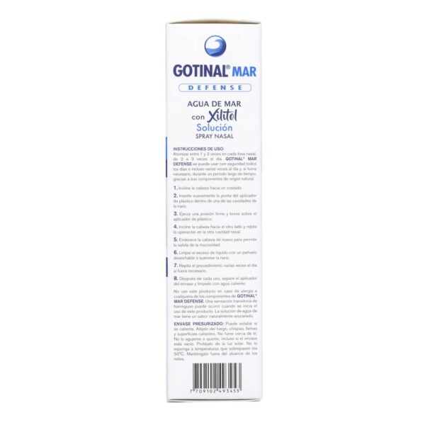 Gotinal Mar Defense 50 Ml Higiene Y Descongestión Nasal - Imagen 4