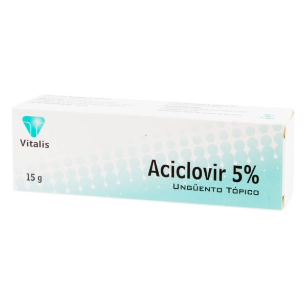 Aciclovir 5% Unguento 15 G Vitalis - Imagen 2