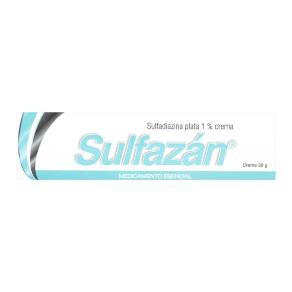 Sulfadiazina De Plata 30 G Sulfazan - Imagen 2