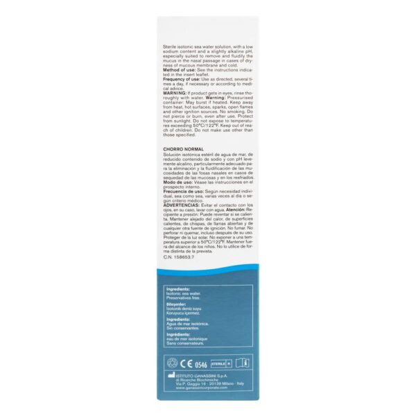 Isotonica Tonimer Lab Normal Spray 125 Ml Higiene Nasal - Imagen 3