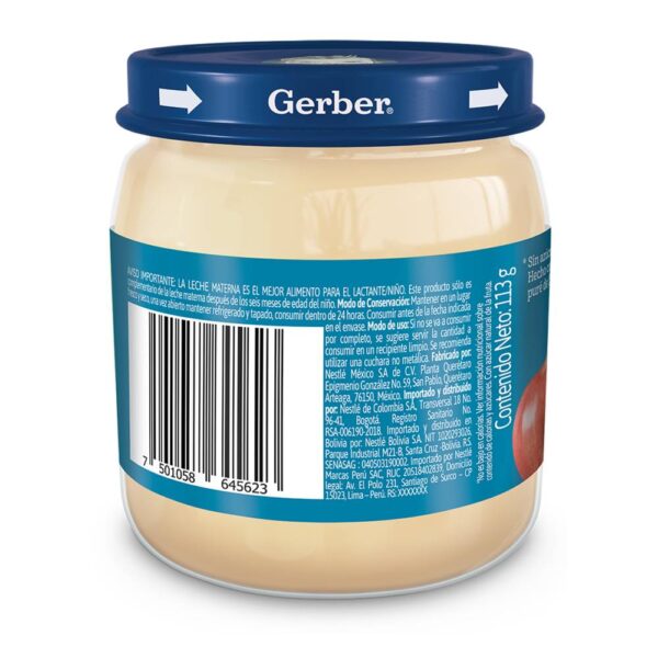 Compota Gerber Manzana 113 g - Imagen 3