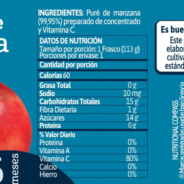 Compota Gerber Manzana 113 g - Imagen 4