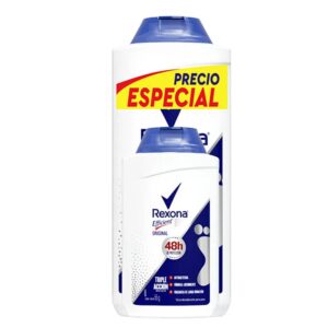 Talco Rexona Efficient 180 Gr + 55 Gr