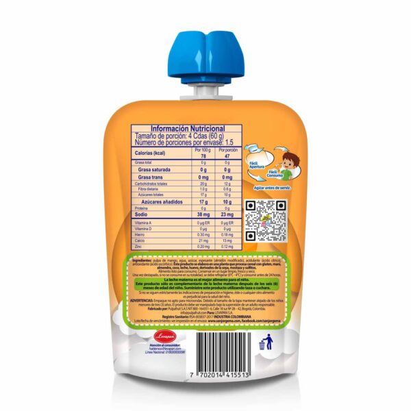 Compota De Mango San Jorge 90 g - Imagen 2