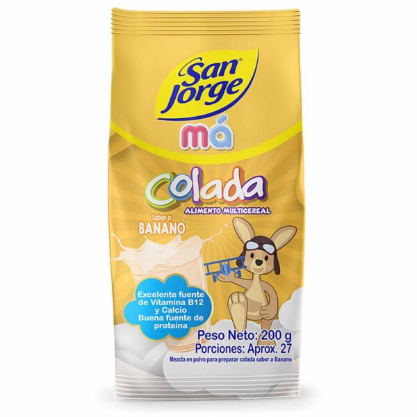 Colada San Jorge Banano 200 g Multicereal