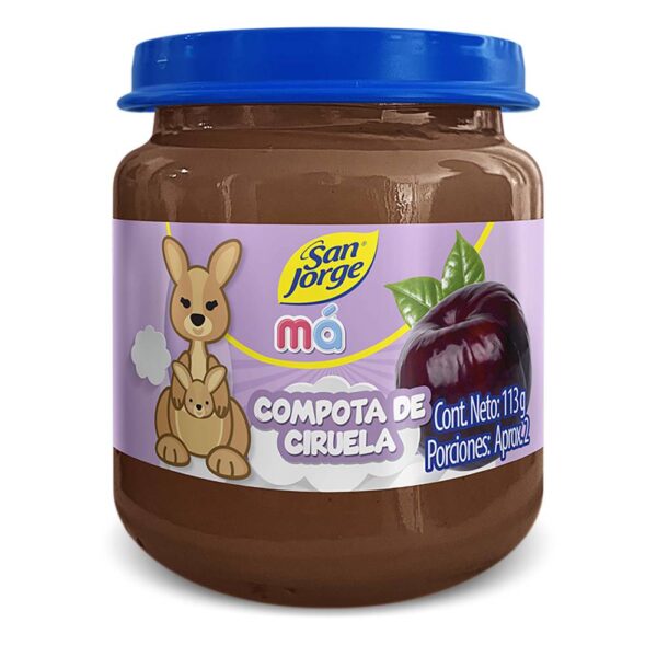 Compota San Jorge Ciruela Pasas 113 g