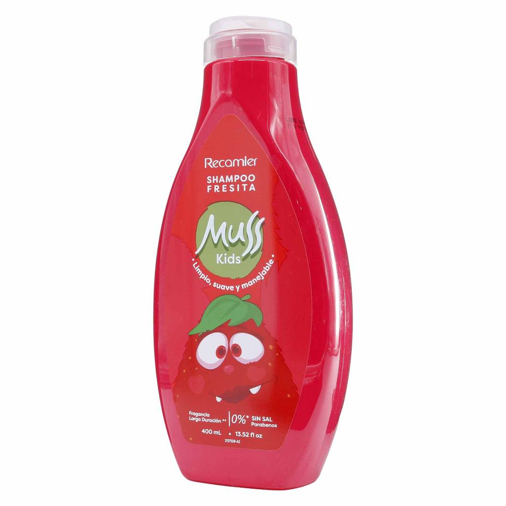 Shampoo Muss Kids Fresita 400 ml - Imagen 2
