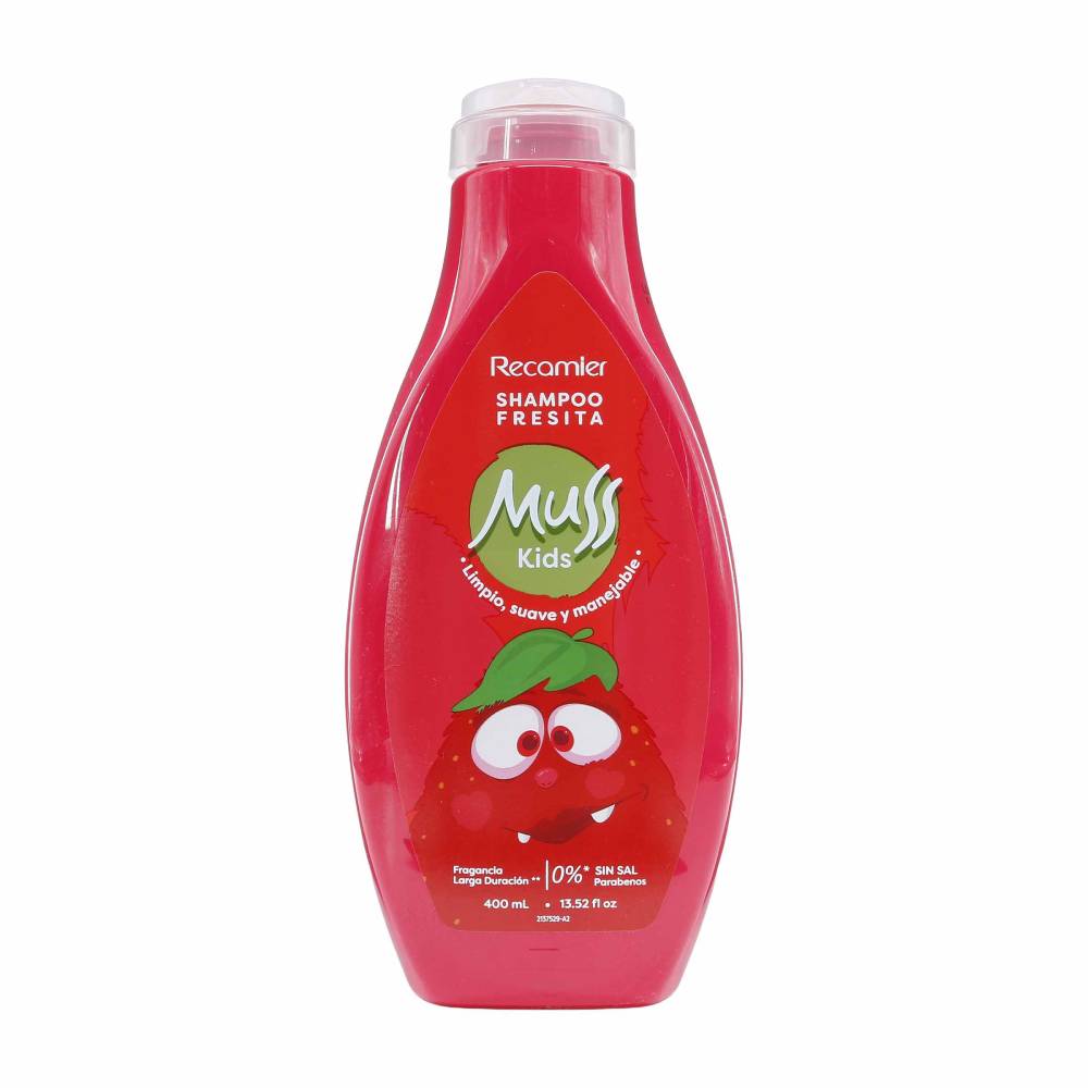 Shampoo Muss Kids Fresita 400 ml - Imagen 3