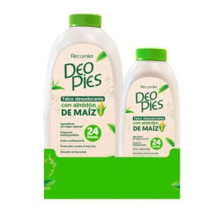 Deo Pies Talco Con Almidon De Maiz 300Gr Gratis 120Gr