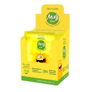Shampoo Muss Kids Manzanilla 12 Sobres