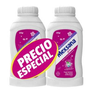 2 Talcos Mexsana Lady Con Fragancia Femenina 85 Gr  C/u
