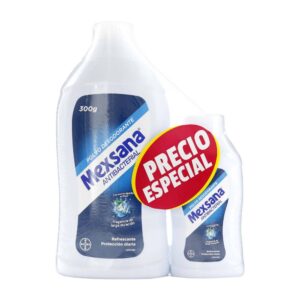 Talco Mexsana Antibacterial 300 Gr + Talco Mexsana 85 Gr