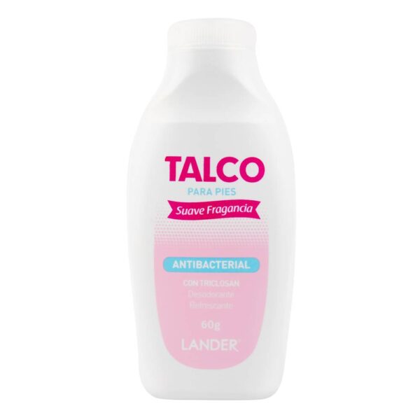 Talco Lander Mujer Antibacterial 60 Gr