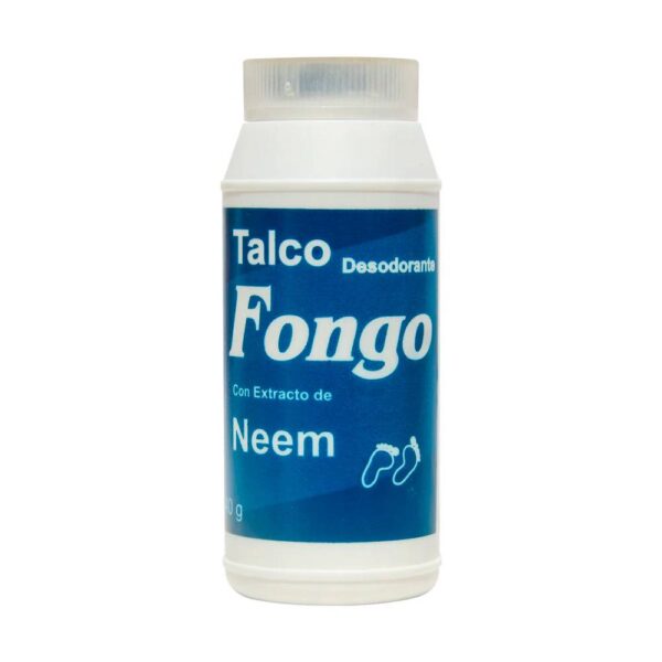 Talco Desodorante Fongo Con Extracto De Neem 40 Gr