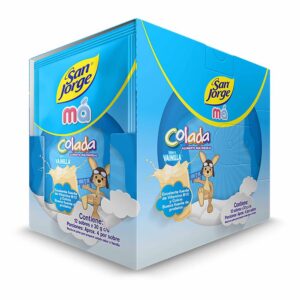 Colada San Jorge Vainilla 12 Unidades 30 g