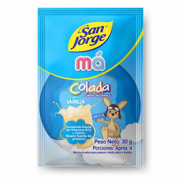 Colada San Jorge Vainilla 12 Unidades 30 g - Imagen 2
