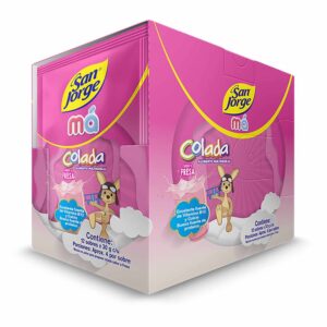 Colada San Jorge Fresa 12 Unidades 30 g