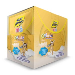 Colada San Jorge Banano 12 Unidades 30 g