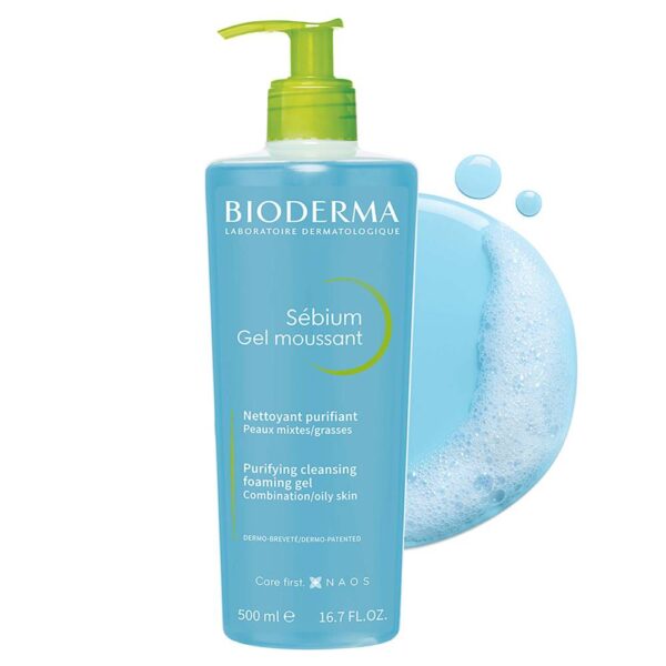 Gel Limpiador Sebium Moussant Piel Grasa 500 ml - Imagen 2