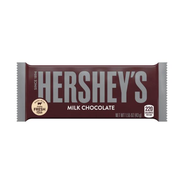 Chocolatina Hersheys Milk 43 g 12 Unidades - Imagen 2