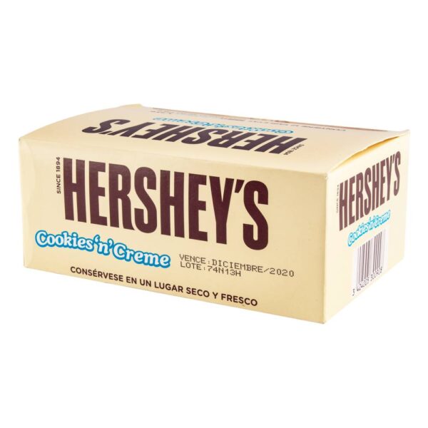 Chocolatina Hersheys Blanca 43 g 12 Unidades