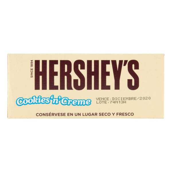 Chocolatina Hersheys Blanca 43 g 12 Unidades - Imagen 3