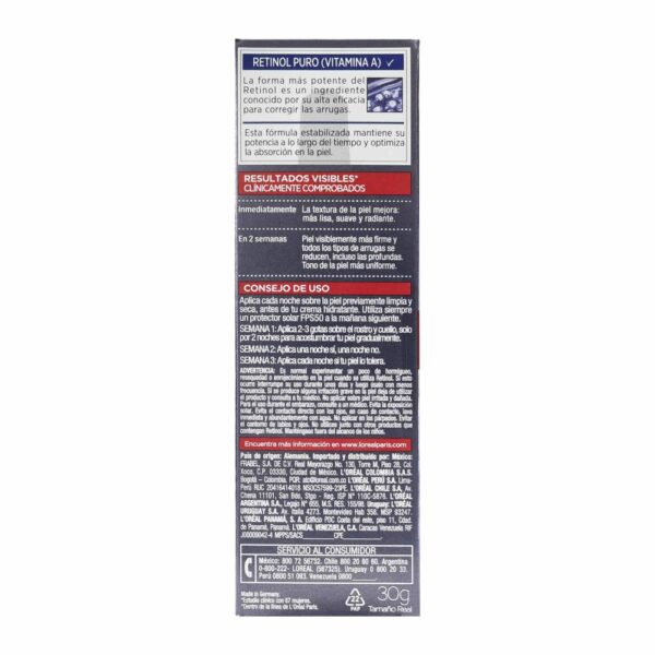 Revitalift Sérum De Noche Retinol Puro 30 ml - Imagen 3