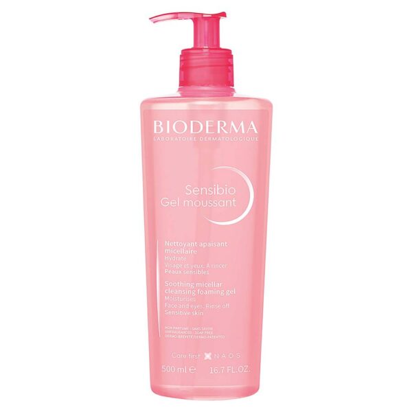 Gel Limpiador Sensibio Moussant Bioderma 500 Ml Sensible