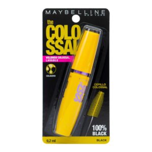 Pestañina Maybelline Colossal Black Lavable
