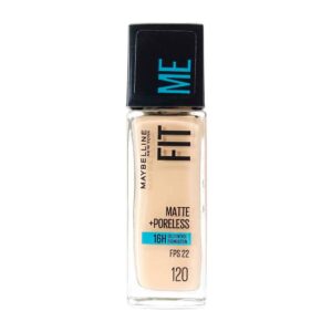 Base Liquida Maybelline Fit Me Matte + Poreless Fps 120