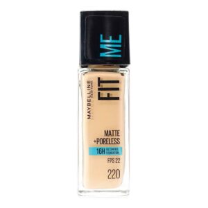 Base Liquida Maybelline Fit Me Mate + Poreless Fps 220