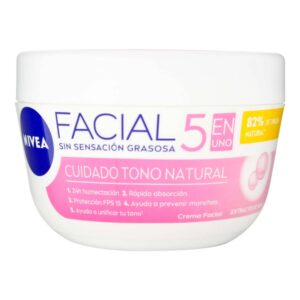 Crema Nivea Facial Cuidado Tono Natural 200 Ml