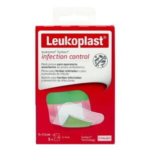 Aposito Leukomed Sorbact 3 Unidades Protección Bacterias