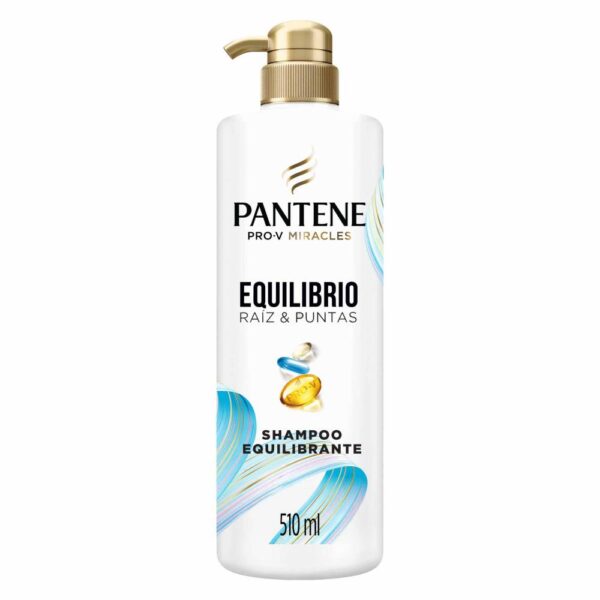 Shampoo Pantene Equilibrio Raiz y Puntas 510 ml