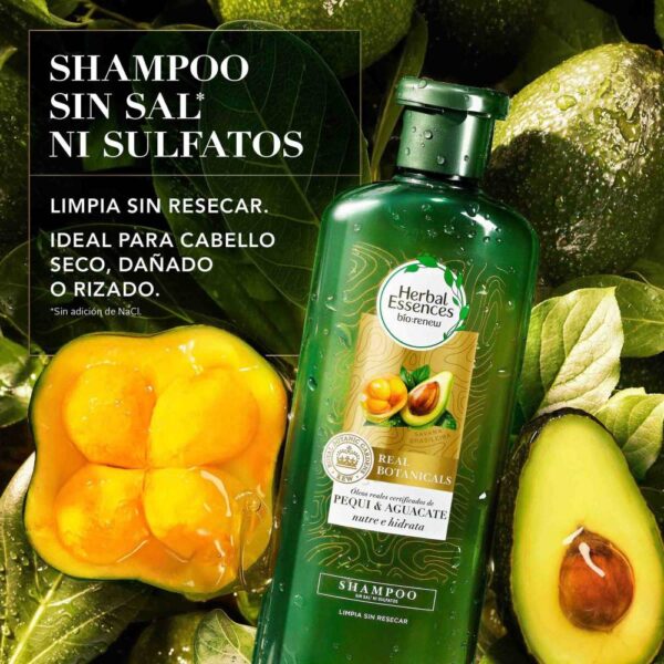 Shampoo Herbal Essences Pequi Aguacate 400 ml - Imagen 2