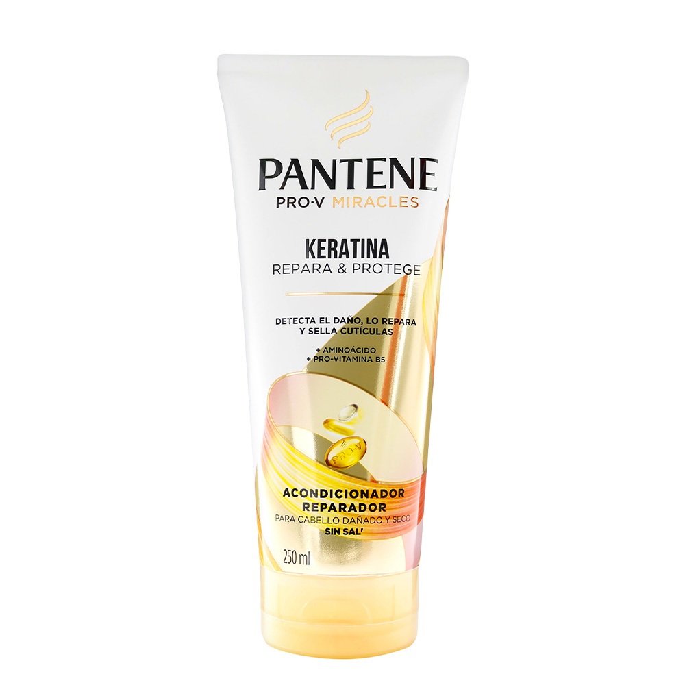 Acondicionador Pantene Keratina Repara y Protege 250 ml