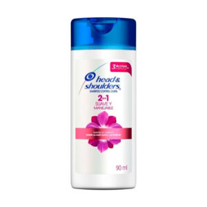 Shampoo Head Shoulders Suave Manejable 90 ml
