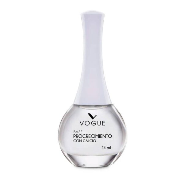 Base De Uñas Pro Crecimiento Con Calcio 14 Ml