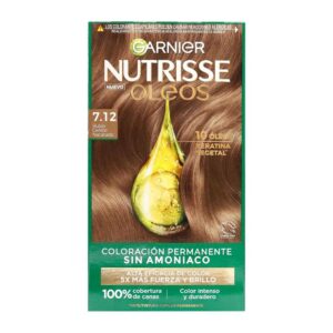 Tinte Nutrisse Oleos 7.12 Rubio Cenizo Nacarado