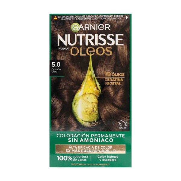 Tinte Nutrisse Oleos 5.0 Castaño Claro