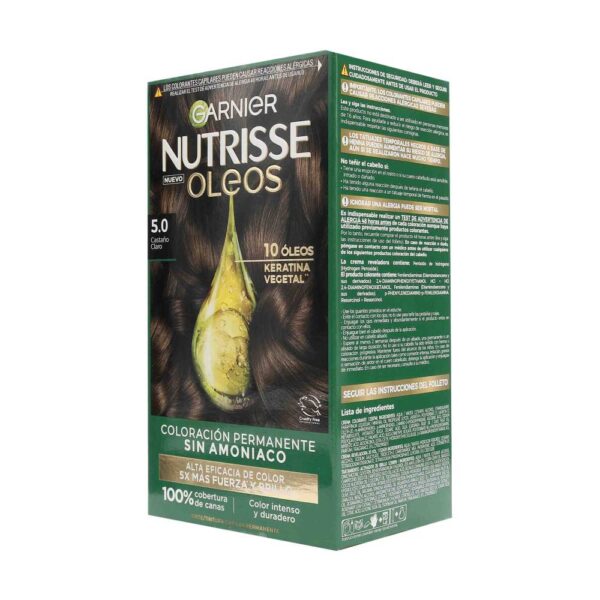Tinte Nutrisse Oleos 5.0 Castaño Claro - Imagen 2