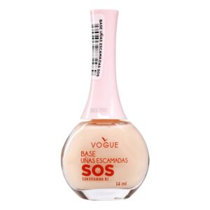 Base De Uñas Vogue Sos Con Vitamina B7 14 Ml
