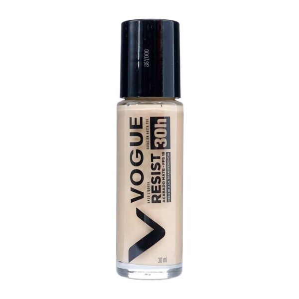 Base Liquida Resist Mate Fps 18 Porcelana 03