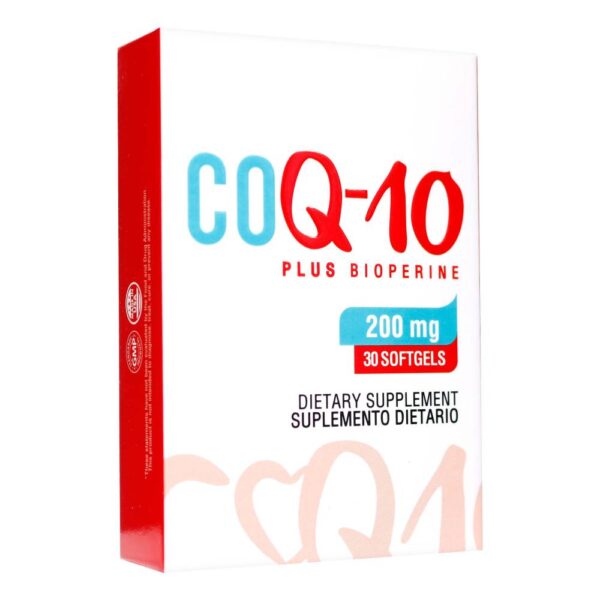 Coq 10 Plus Bioperine 200 mg 30 Capsulas - Imagen 2