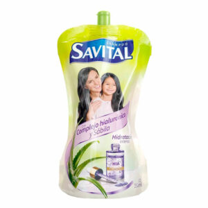 Shampoo Savital Hialuronico y Sabila 350 ml