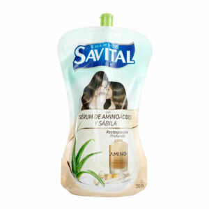 Shampoo Savital Serum Aminoacidos y Sabila 350 ml