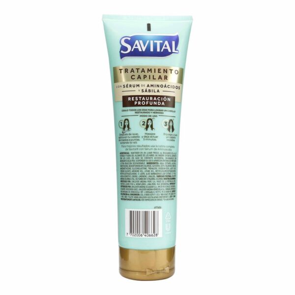 Tratamiento Capilar Savital Aminoacidos 265 ml - Imagen 2